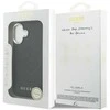 „Guess“ perforuotas 4G „MagSafe“ dėklas, skirtas „iPhone 17“ - juodas