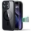 ESR Classic Hybrid MagSafe + grūdinto stiklo komplektas iPhone 17 - skaidrus Juodas