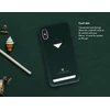 Telefono dėklas su kortelių skyriumi iPhone Xs Max, miško žalios spalvos