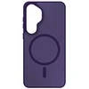 Telefono dėklas suderinamas su MagSafe, violetinės spalvos 3mk Smoke MagCase