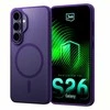 Telefono dėklas suderinamas su MagSafe, violetinės spalvos 3mk Smoke MagCase
