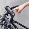 Dėklas telefono laikiklis dviračiui, motociklui, motoroleriui juodas (WBHBK7)