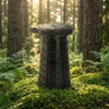 Telescopinė sulankstoma taburetė Geffy, juoda