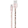 Tellur Graffiti USB į Lightning laidas, 1 m, rožinis