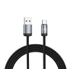 Tellur Minimalist USB į USB-C kabelis, 3 A, 1 m, juodas