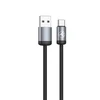 Tellur Minimalist USB į USB-C kabelis, 3 A, 1 m, juodas