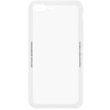 Tellur telefono dėklas su grūdinto stiklo nugarėle iPhone 8 Plus, baltas