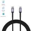 Tellur USB-C į USB-C laidas, 3A, 60 W, 1 m, juodas