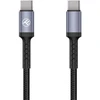 Tellur USB-C į USB-C laidas, 3A, 60 W, 1 m, juodas