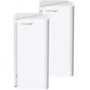 Maršrutizatorius Tenda MX21 Pro(2-pack) Trijų dažnio juostų (2,4 GHz / 5 GHz / 6 GHz) Wi-Fi 6 (802.11ax) Balta 3 Vidinis