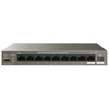 Šakotuvas „Tenda TEG1110PF-8-120W“ tinklo komutatorius, nevaldomas gigabito eternetas (10/100/1000), maitinimas per eternetą (PoE), Juodas