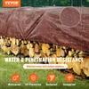 Vevor Polietileno brezentas 366x1220 cm rudas