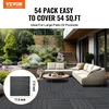 VEVOR Plastikinės terasa plytelės 54 vnt. 30x30 cm
