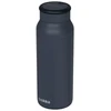 Gertuvė „Quokka Echo“ – 690 ml nerūdijančio plieno butelis su silikonine rankena (Juodas)