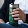 Quokka Terminis puodelis iš nerūdijančio plieno, 400 ml, žalias