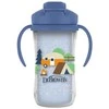 DR. BROWN'S 300 ml gertuvė dvigubomis sienelėmis su šiaudeliu, mėlyna, 12+ mėn.