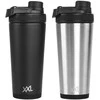 Gertuvė Termo šakeris juodas su 800ml talpa XXL Nutrition