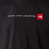 THE NORTH FACE SS Marškinėliai 'Visada tyrinėk' M - tnf juodas