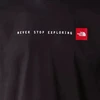 THE NORTH FACE SS Marškinėliai 'Visada tyrinėk' M - tnf juodas