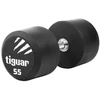 Profesionalus PU svarmuo / hantelis TIGUAR 1–70 kg (Svoris: 55 kg)