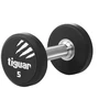 Profesionalus PU svarmuo / hantelis TIGUAR 1–70 kg (Svoris: 5kg)