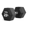 Svarmuo / hantelis TIGUAR Dumbbell HEX 5–50 kg (Svoris: 22.5kg)