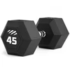 Svarmuo / hantelis TIGUAR Dumbbell HEX 5–50 kg (Svoris: 45 kg)