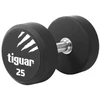 Profesionalus PU svarmuo / hantelis TIGUAR 1–70 kg (Svoris: 25 kg)
