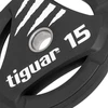 Olimpiniai PU svarmenys TIGUAR® (1.25-25kg) (Svoris: 15 kg)