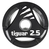 Olimpiniai PU svarmenys TIGUAR® (1.25-25kg) (Svoris: 2.5kg)