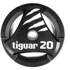 Olimpiniai PU svarmenys TIGUAR® (1.25-25kg) (Svoris: 20 kg)