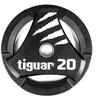 Olimpiniai PU svarmenys TIGUAR® (1.25-25kg) (Svoris: 20 kg)