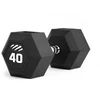 Svarmuo / hantelis TIGUAR Dumbbell HEX 5–50 kg (Svoris: 40 kg)