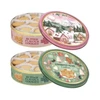 Tin with Butter Cookies (6% butter) - Soft Wishes - 2 designs - 340gx12 (NL) (case of 12)