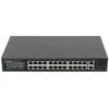 Šakotuvas LANBERG Switch Rack 19 colių RSFE-24P-2C-250 24x 100Mb PoE+ 2x Combo Gigabit 250W