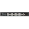 Šakotuvas LANBERG Switch Rack 19 colių RSFE-24P-2C-250 24x 100Mb PoE+ 2x Combo Gigabit 250W