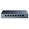 Šakotuvas TP-LINK 8-port Metal Gigabit Switch 5 10/100/1000M RJ45 jungtys supports GMP Snooping IEEE 802.1p QoS Plug and Play metal case