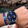 „Tommy Hilfiger 1791476 Decker“ vyriškas mėlynas silikoninis laikrodis