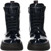 Tommy Hilfiger Aulinukai su raišteliais Mėlyni W T4A5-33040-0775800-800