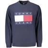 TOMMY HILFIGER MĘSKA mėlyna BLUZA Z ROZPIĘCIEM