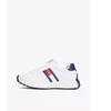 Tommy Hilfiger moteriški FLAG Žemakulniai sportbačiai suvarstomi T3X9-33877-1695X336-X336 BALTI/MĖLYNI