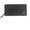 Tommy Hilfiger Saffiano didelė moteriška juoda piniginė - AW0AW08507-CJM