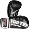 TOP TEN RTT-10 SUPERFIGHT 3000 STARS Bokso pirštinės (WAKO APPROVED naujos)