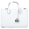Torebka tote Michael Kors 38S6S3GM5B-OPTIC Baltas ALLUMINIUM