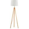 Ideal Lux Floor lamp with 1 light YORK, E27, baltas