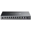Ausinės TP-LINK ES210GMP Omada 10 prievadų gigabitinis lengvai valdomas komutatorius su 8 PoE+ prievadais