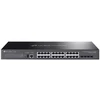 TP-Link Omada SG5428X tinklo komutatorius Valdomas L3 Gigabit Ethernet (10/100/1000) Juodas