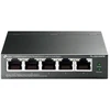 Ausinės TP-Link TL-SG105PE valdomas L2 gigabitinis eterneto komutatorius (10/100/1000), palaikantis PoE, juodas