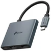 TP-Link UH3020C sąsajos šakotuvas USB Type-C 5000 Mbit/s Pilkas