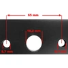 TRAKTORIAUS PEILIS CASTELGARDEN 460mm DEŠINYSIS 92CM DEKAI